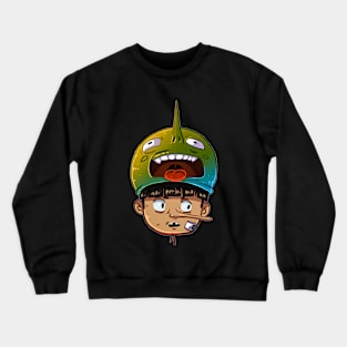 crazy boy Crewneck Sweatshirt